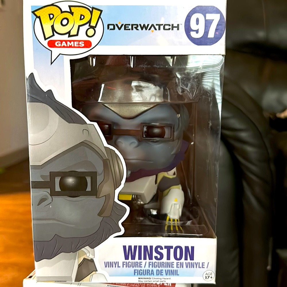 Funko Overwatch 97 Winston POP vinyl figure